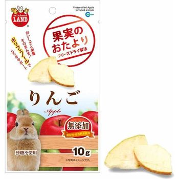 Marukan Freeze Dried Apple for Small Animals 10g