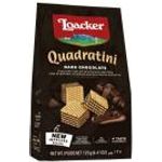 Loacker Quadratini Dark Chocolate Wafer Cubes 125gr