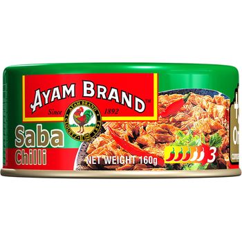 Ayam Brand Saba Chilli Level 3 160g