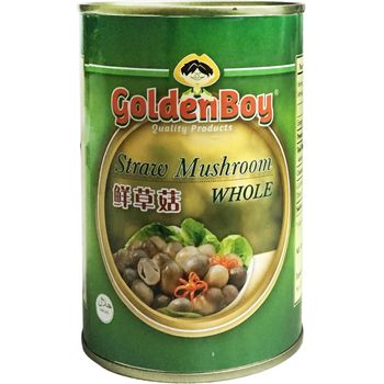 Golden Boy Whole Straw Mushroom