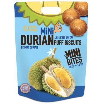 Yee Hup Mini Durian Puff Biscuits 8 Pieces 160g