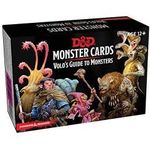 Dungeons & Dragons Spellbook Cards Volo's Guide To Monsters monster Cards D&D Accessory