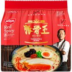 Nissin Keisuke Tonkotsu Instant Ramen Red Spicy