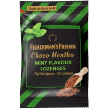 Fisherman's Sugar Free Choco Mentho Mint 25g