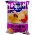 可比克纯切薯片番茄味65G | Copico Tomato Flavour Plain Cut Potato Chips 70g
