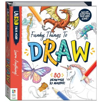 Hinkler Unbind Your Mind Funky Things To Draw Education Toy