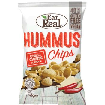 Eat Real Chilli And Cheese Hummus Chips 45g