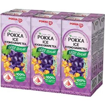 Pokka Ice Kyoho Grape Tea 6S 250ml