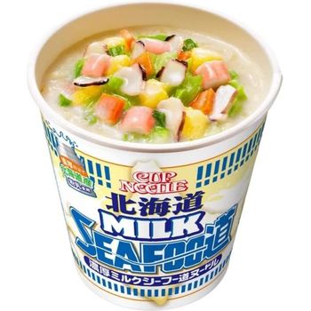 Nissin Cup And Milk Seafood Road Noodles 81g