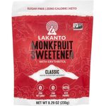 Lakanto Classic Monkfruit Natural Sweetener 235g