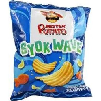 Mister Potato Syok Wave Perisa Fuhhh Seafood 65g