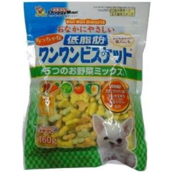 DoggyMan Low Fat Tiny Bowwow Biscuit 160g