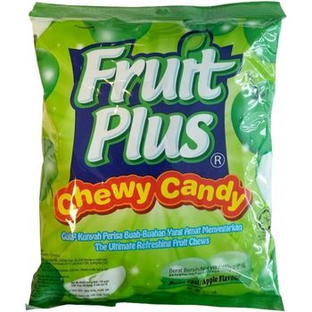 Fruit Plus Chewy Candy Apple Flavour 150g