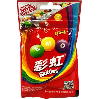 Skittles Fruity Candy Bag Original Flavor 45g