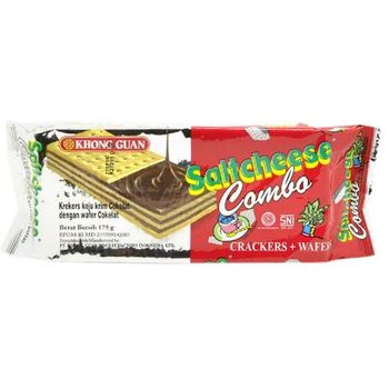 Khong Guan Saltcheese Combo Chocolate 175g