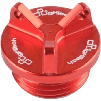 Lightech Oil filler Cap Lightech Ergal Made Red