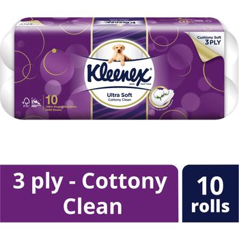 Kleenex Ultra Soft Tissue 3ply 10s