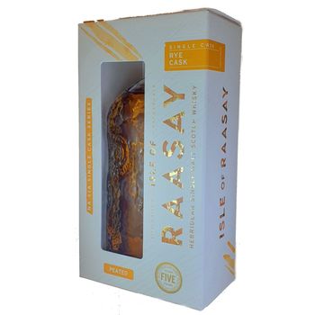 Isle of Raasay NA SIA Single Cask Rye Cask Peated Hebridean Single Malt Scotch Whisky 700ml