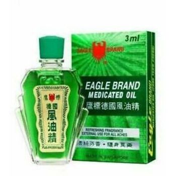 Eagle Brand Oil Medicated Brand Pains Relief 3mlx3pcs