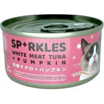 Sparkles Cat White Meat Tuna and Pumpkin 70g