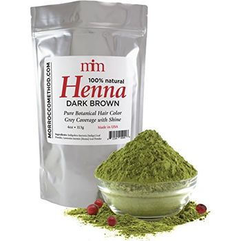 Morrocco Method Dark Brown Henna Hair Dye