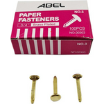 Abel Paper Fasteners 3 4 Inches No.3
