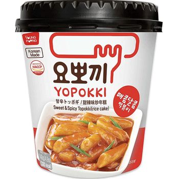 Yopokki Sweet And Spicy Topokki 140g