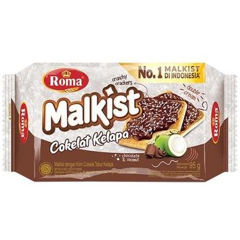 Roma Malkist Coconut Chocolate 95g (Pack of 2s)