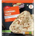 Haldiram's Tandoori Plain Naan 5pcs 400g