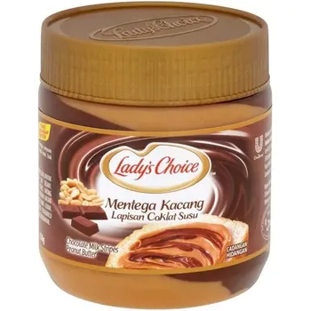 Lady's Choice Chocolate Stripe Peanut Butter 175g