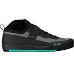 Fizik Gravita US10-3/4 Tensor Flat Mountain Bike Shoes Grey Aqua