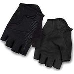 Giro Bravo Jr Youth Road Cycling Gloves Mono Black 2021 Small