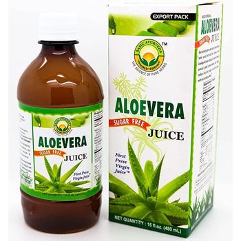 Basic Ayurveda Aloe Vera Juice Sugar Free 480ml