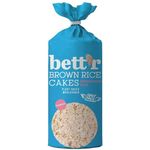 Bett’r Organic Brown Rice Cakes With Himalayan Salt 120g