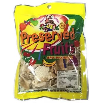 Rabbit Orange Peel Preserved Fruits 80g