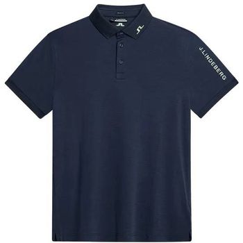 J. Lindeberg Tour Tech Reg Fit Polo S Navy Melange