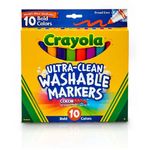 Crayola Ultra-Clean Washable Markers Broadline Bold (10ct)