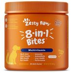 Zesty Paws Dog 8-in-1 Multivitamin Bites Peanut Butter 90 Soft Chews 360g