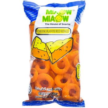 Miaow Miaow Cheese Rings 150g