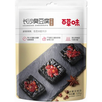 Bai Cao Wei Changsha Stinky Tofu BBQ Flavor 125g