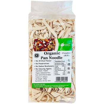 Lohas Organic Pan Noodle Pumpkin 300g