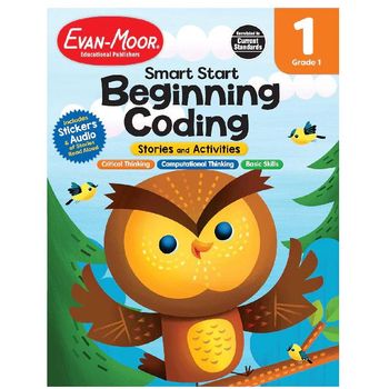 Evan-Moor Educational Publishers Smart Start Beginning Coding Stories And Activities Grade 1