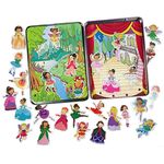 Bendon Publishing Magnetic Tin Playset Princess And Fairies