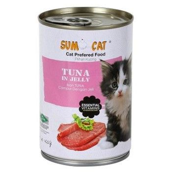 Sumo Cat Canned Food Tuna In Jelly 400g