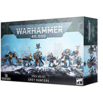 Games Workshop Warhammer 40,000: Space Wolves: Grey Hunters Wolves Pack