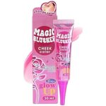 Kiss Beauty Magic Blusher Cheek Color Rose Glow Up 30ml