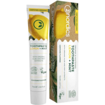 Nordics Organic And Whitening Toothpaste Lemon + Mint