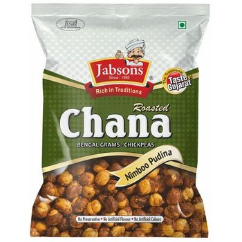 Jabson's Roasted Chana Nimboo Pudina 140g