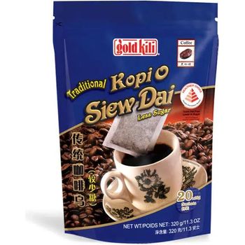 Gold Kili Traditional Kopi O Coffee Siew Dai 20 x 16g