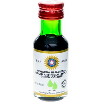 Star Brand Artificial Apple Green Colour Flavour 25ml